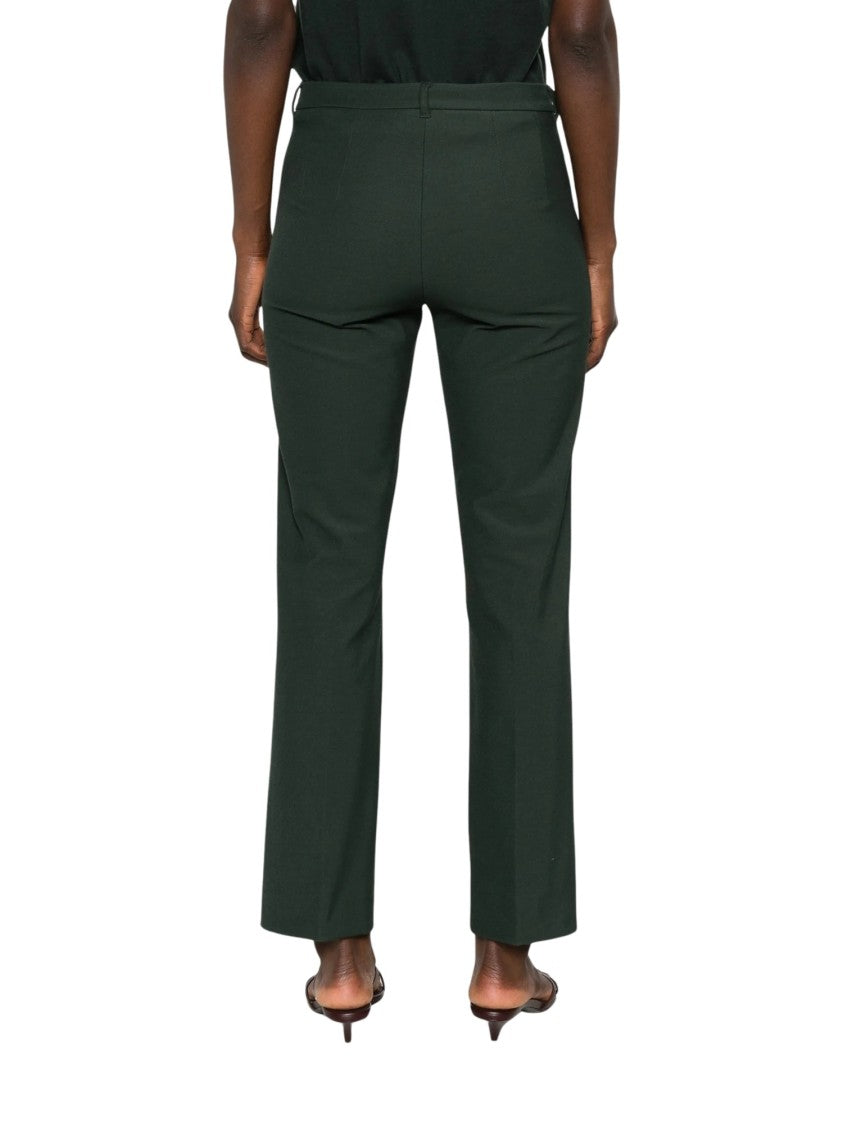 Max Mara Brown Umanita High-Waisted Wide-Leg Pants
