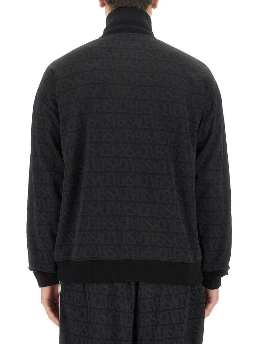 Versace Zip Sweatshirt.