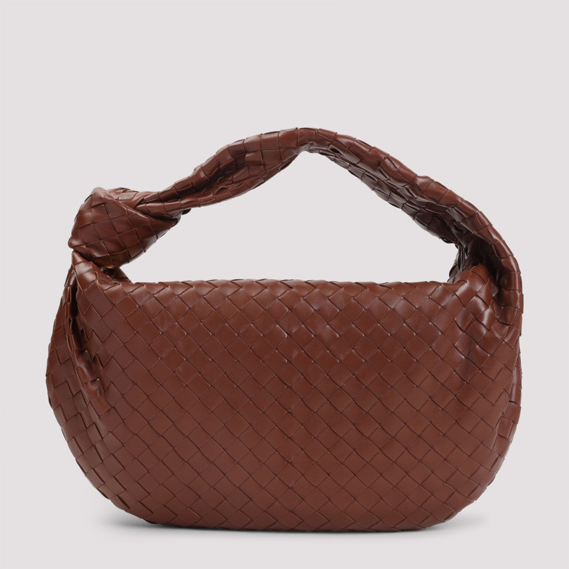 Bottega Veneta Sapele Gold Lamb Skin Small Jodie Handbag