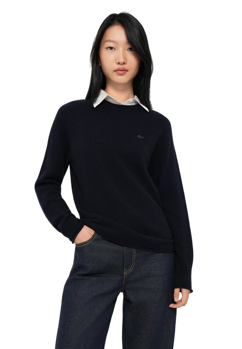 Lacoste 3D Brushed Wool Sweater