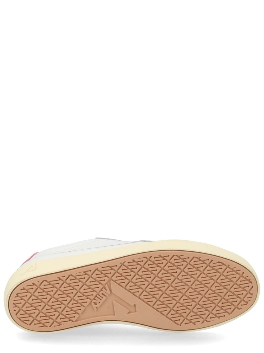 Autry White Windscape Low Suede Sneakers