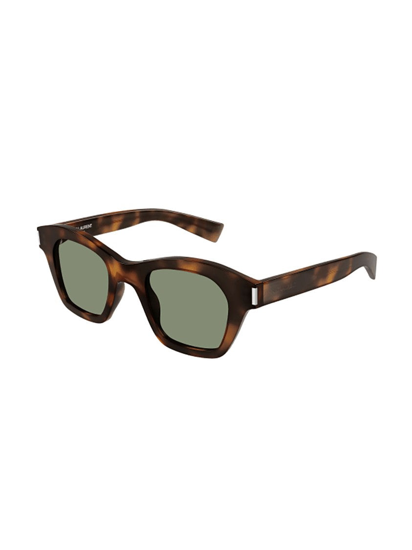 Saint Laurent Sl 592 Oversized Geometric Acetate Sunglasses