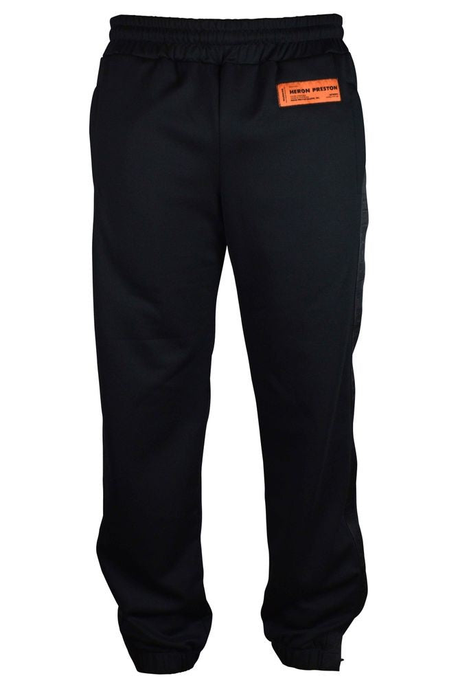 Heron Preston Straight-Cut Cotton Joggers With Signature Logo Patch