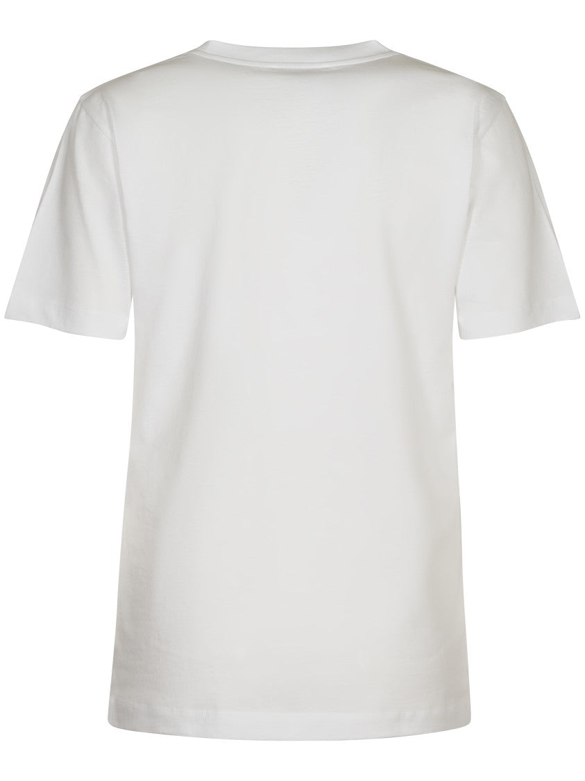 Marni Textured Logo T-Shirt With Relaxed Fit