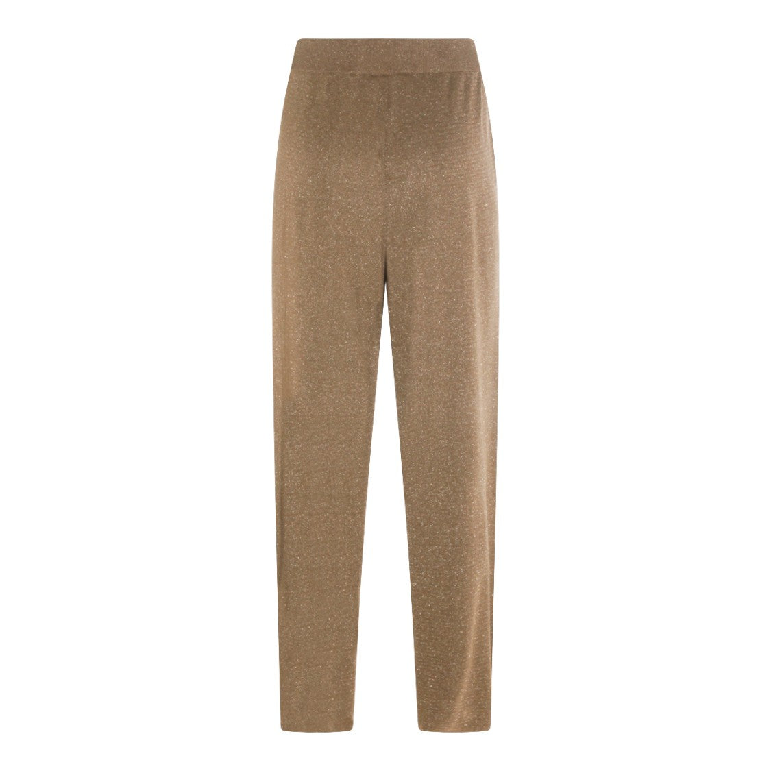Fabiana Filippi Relaxed Fit Viscose Trousers With Vertical Seam Detailing