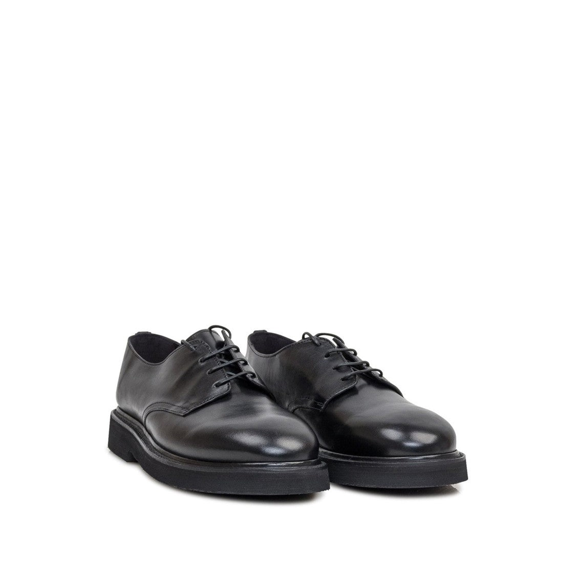 Premiata Calf Leather Lace-Up Derbies