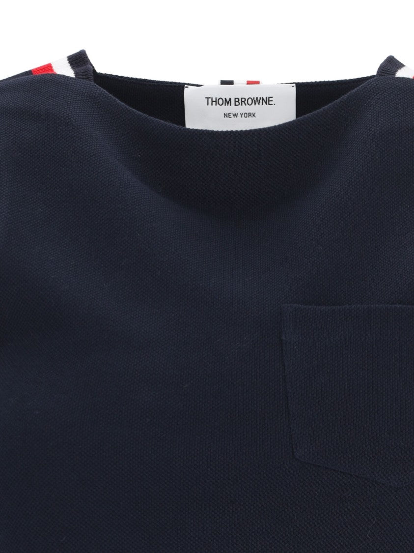 Thom Browne "Logo" T-Shirt – Blue