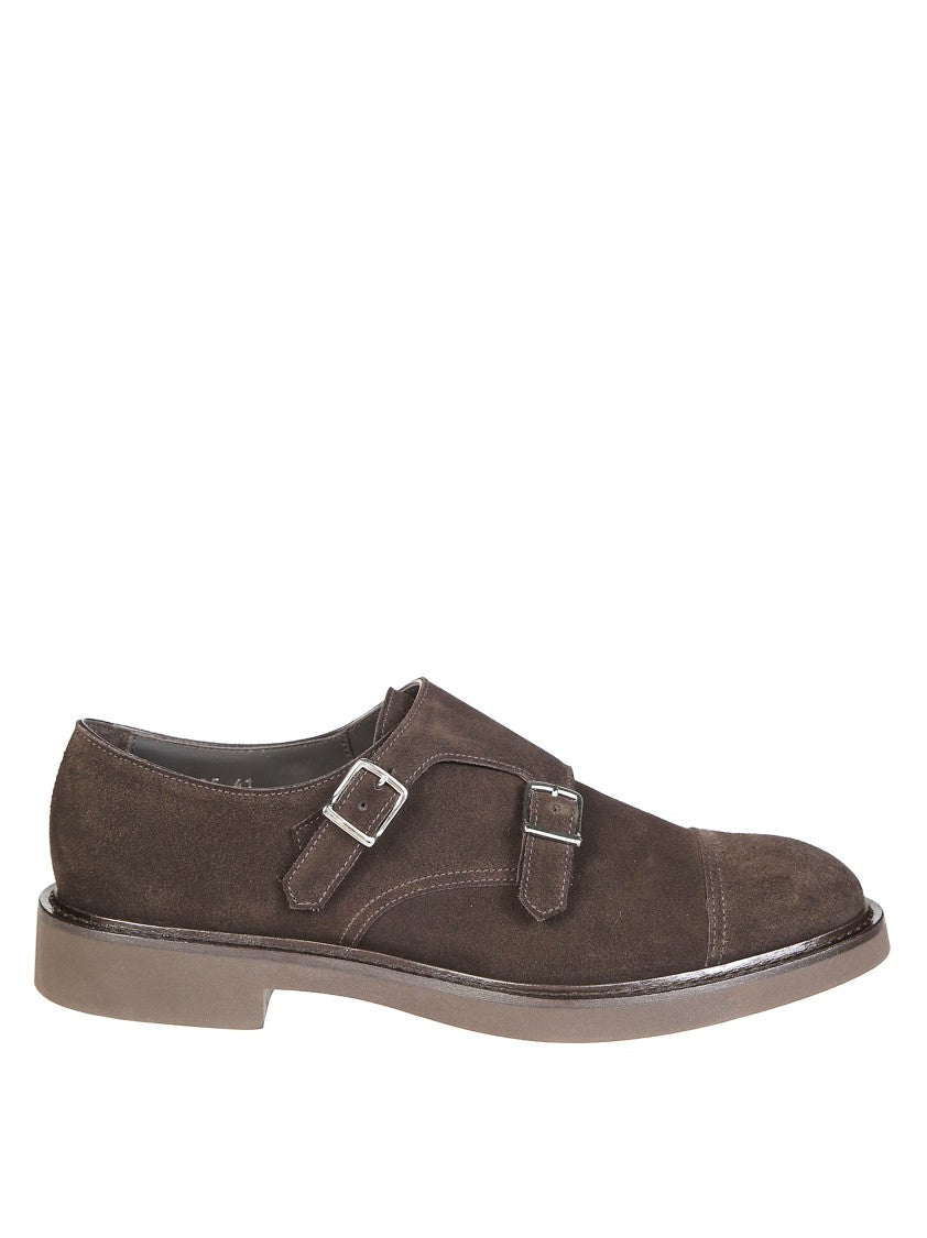 Doucal's Double Buckle Cap Toe