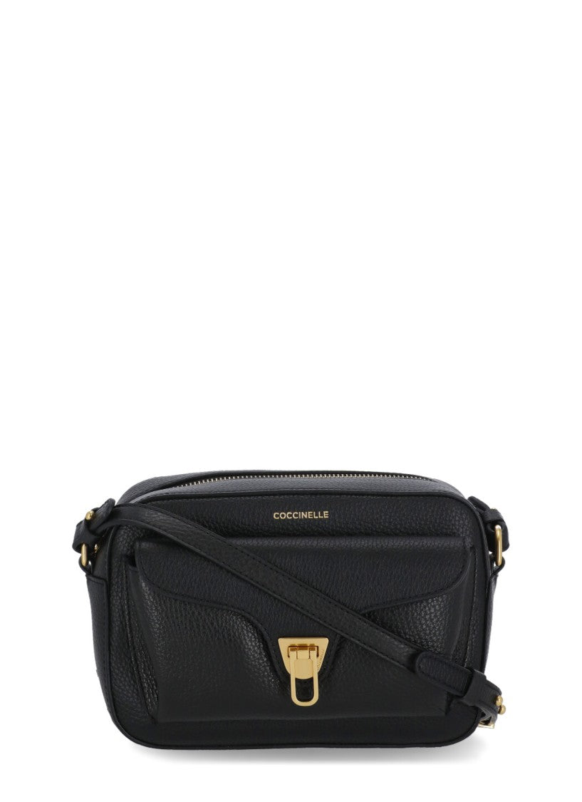 Coccinelle Black Beat Soft Small Shoulder Bag