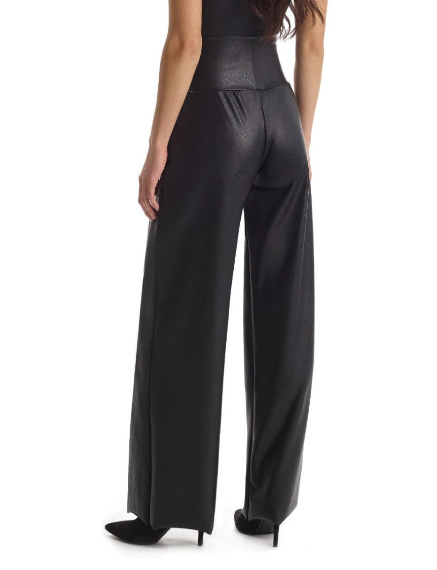 Commando Max Faux Leather Wide Leg Pant - Slg66