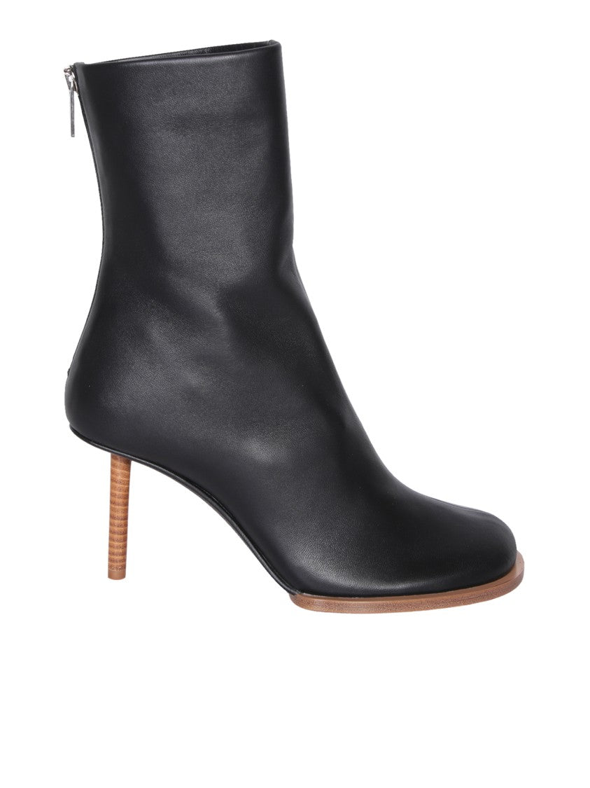 Jacquemus Black Ankle Boots