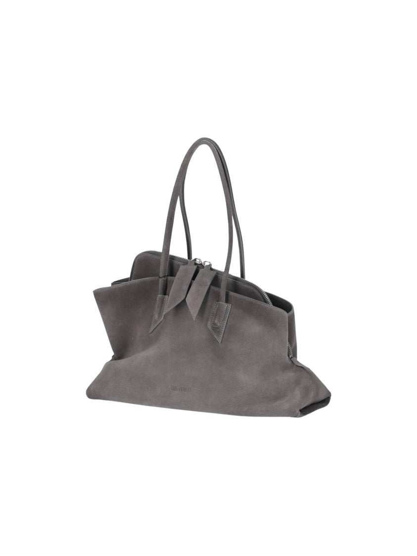 The Attico La Passeggiata Medium Sculptural Slouchy Shoulder Bag