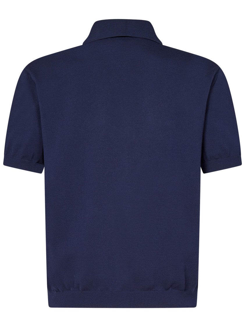 Missoni Multicolor Zigzag Pattern Polo Shirt