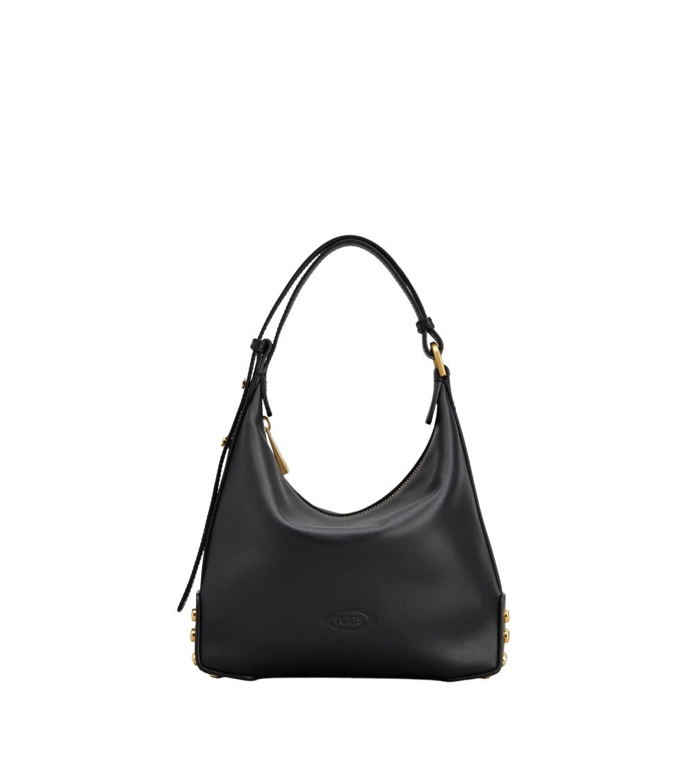 Tod's Gmt Sacca Mini Leather Bag – Black