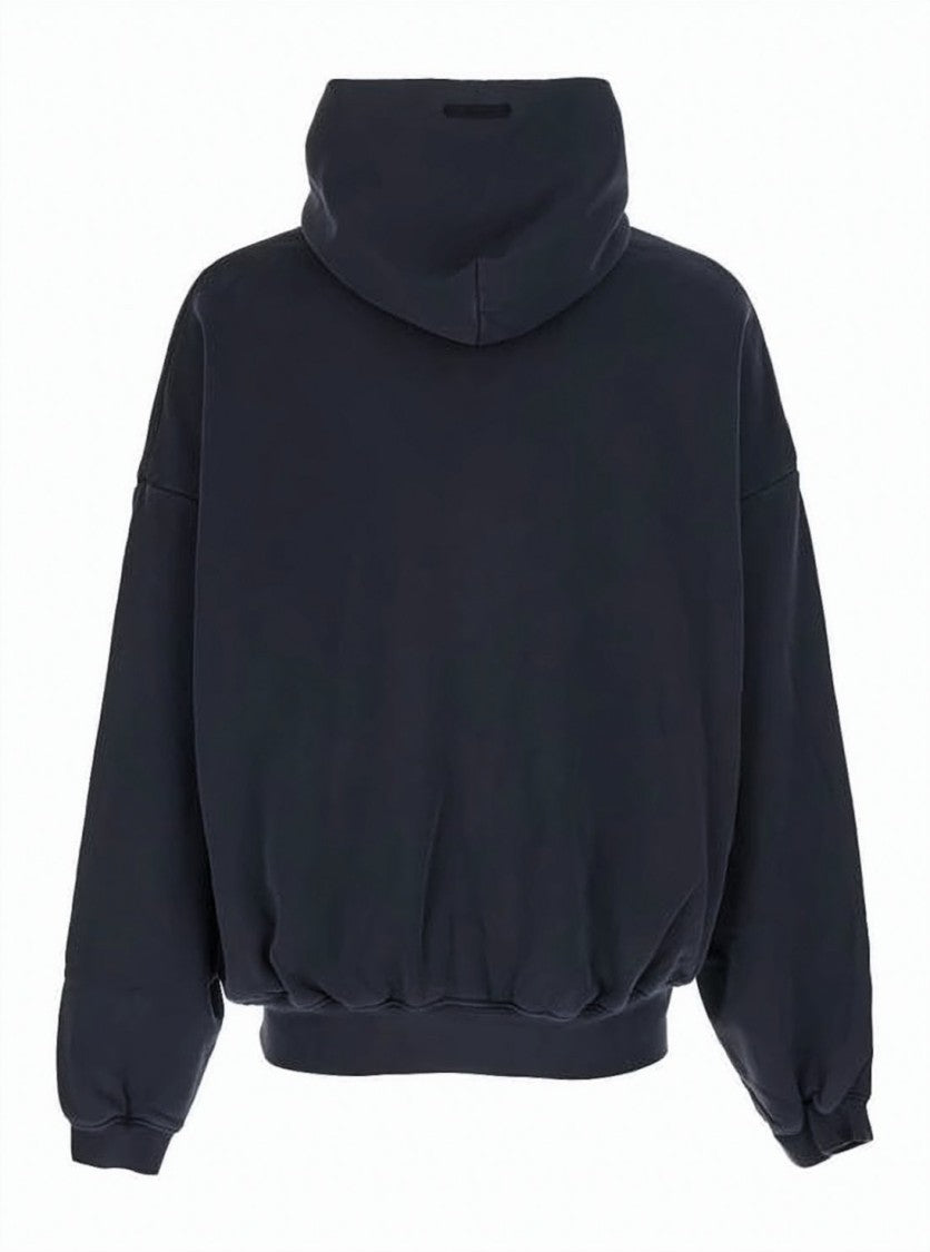 Fear Of God Relaxed Fit Hoodie With Contrasting Graphic Detail