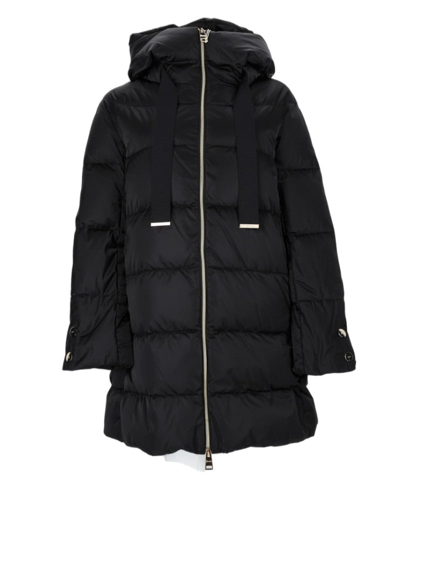 Herno A-Shape Quilted Adjustable Down Coat
