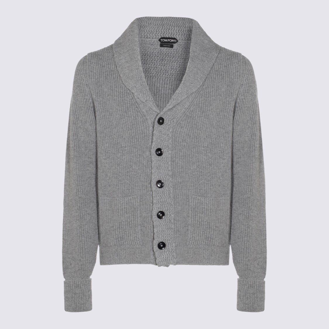 Tom Ford Grey Wool Knitwear