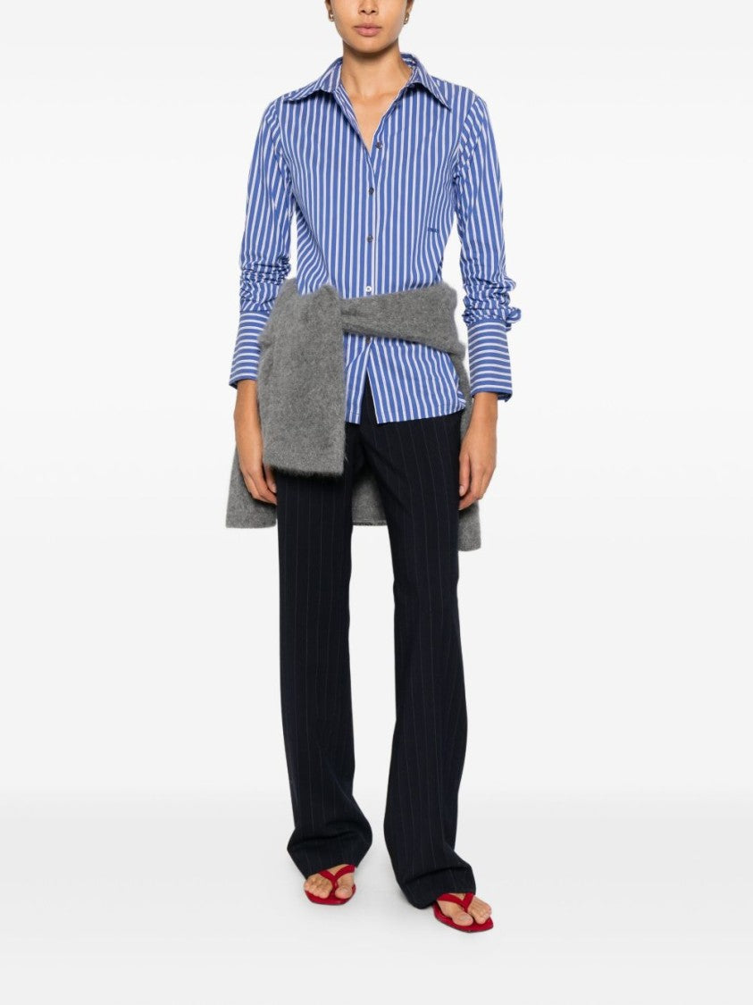 Pinko Blue And White Pants