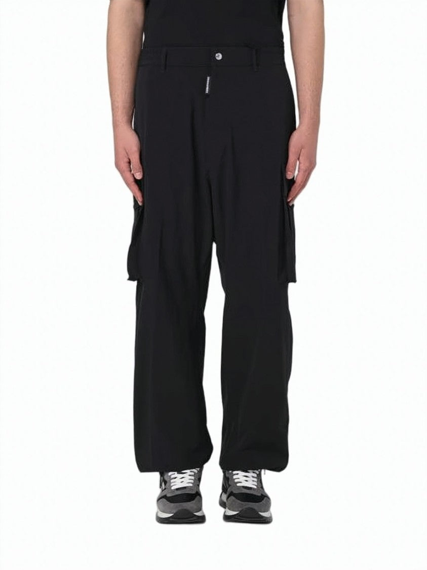 Dsquared2 Relaxed-Fit Straight Pants With Cargo Pockets