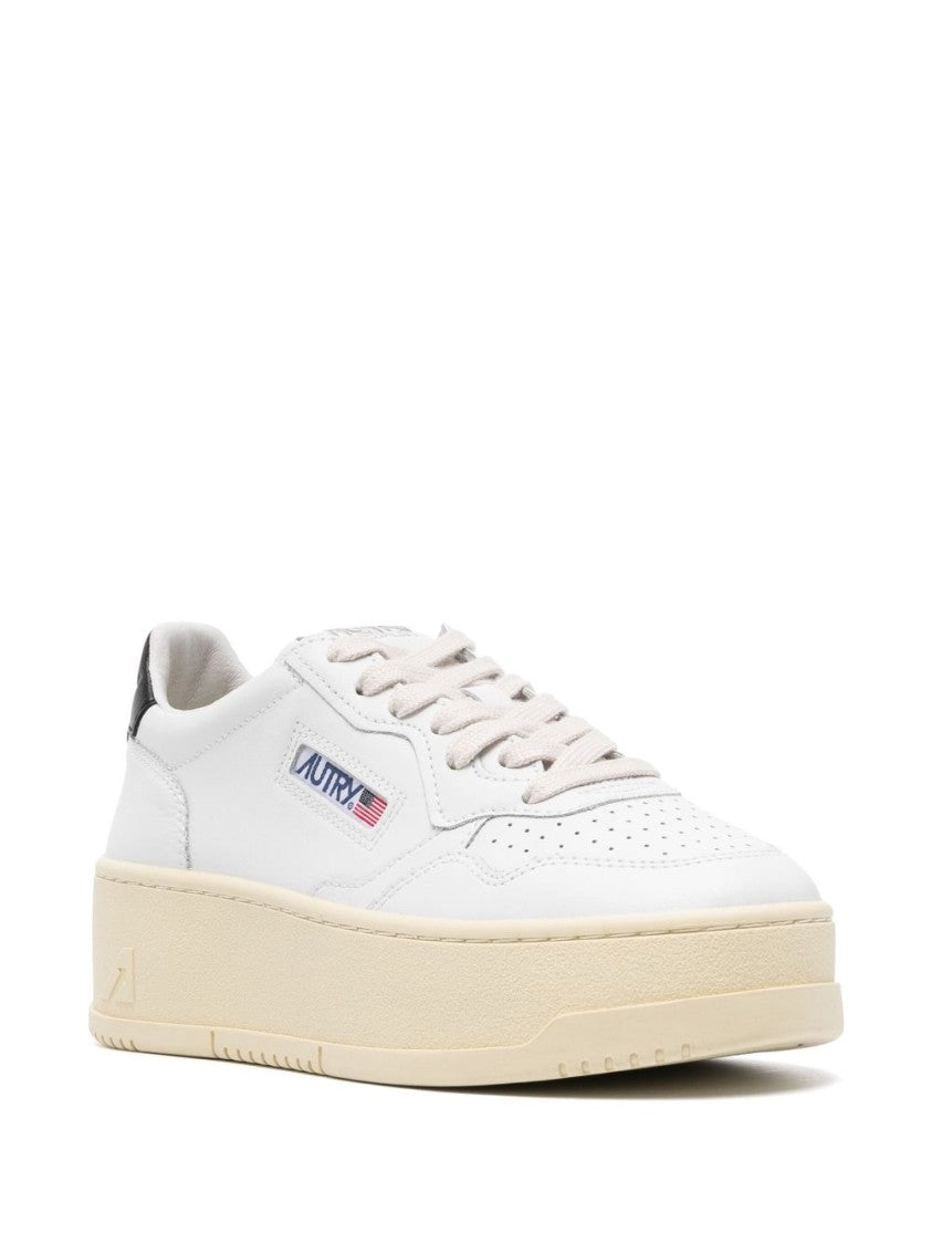 Autry White Medalist Sneakers