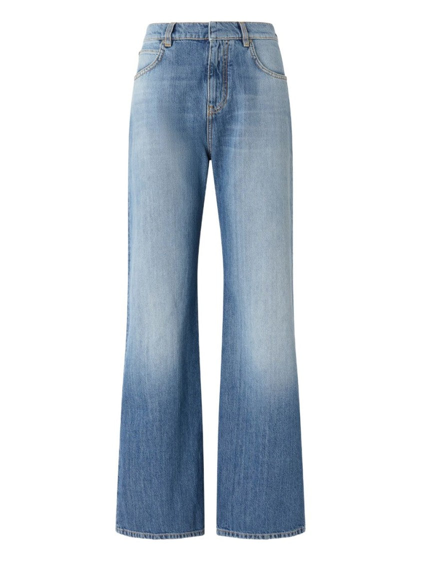 Pinko Light Blue Faded Jeans