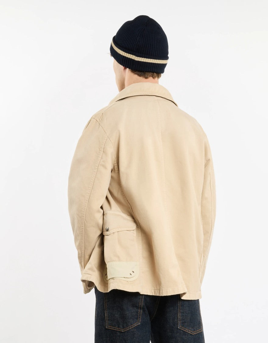 Fay Boxy Beige Utility Jacket