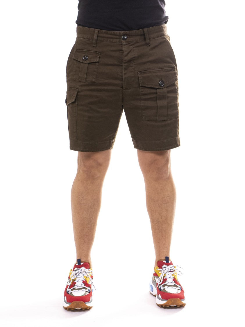 Dsquared2 Structured Multi-Pocket Utility Shorts