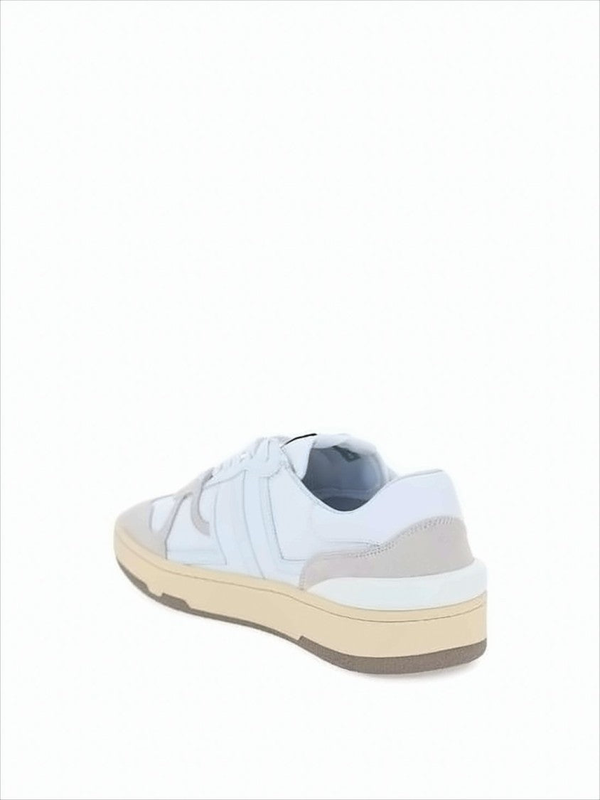 Lanvin Low-Top Sneakers With Suede Detailing