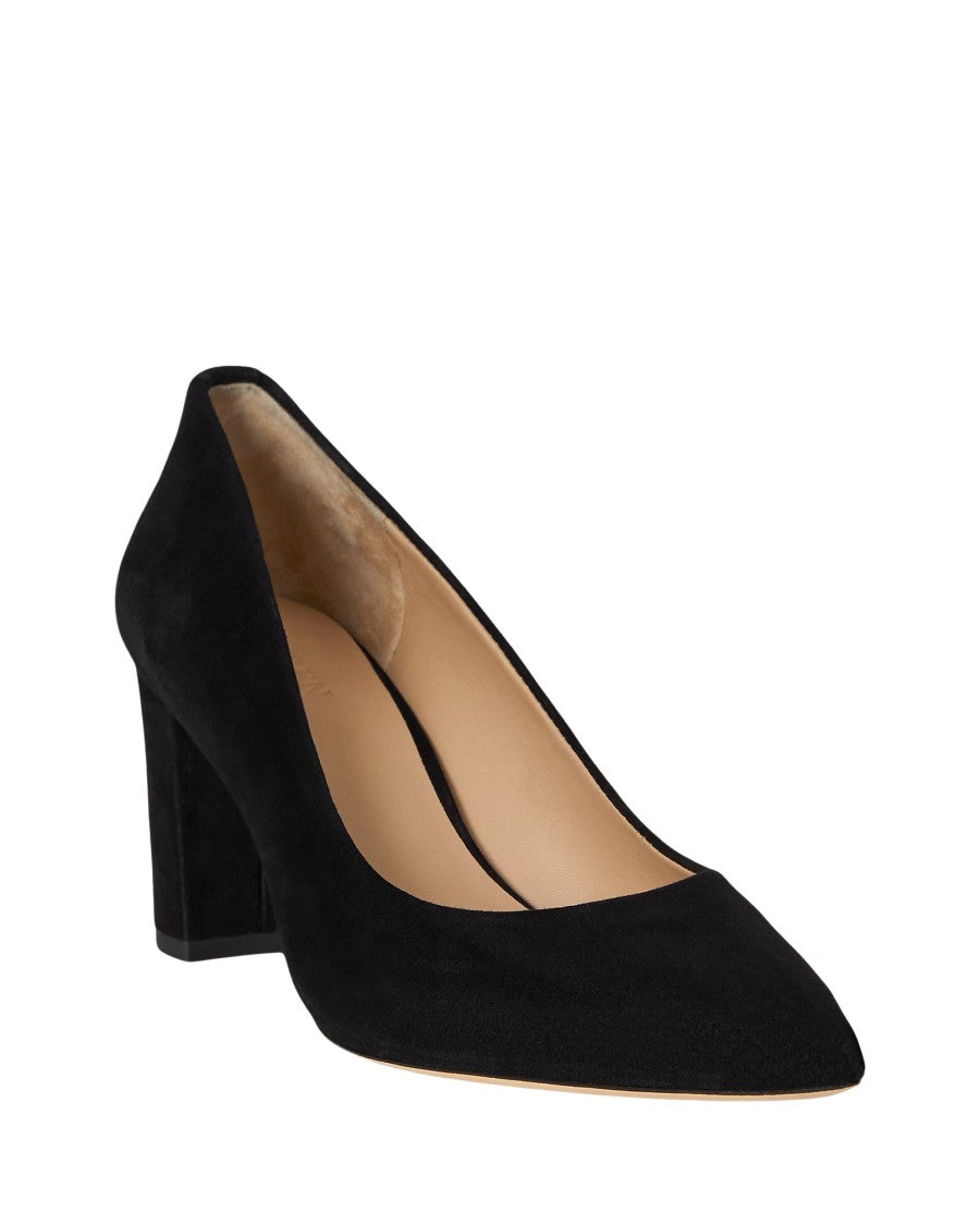 Lauren Ralph Lauren Refined Closed-Toe Pumps With Sturdy Block Heel