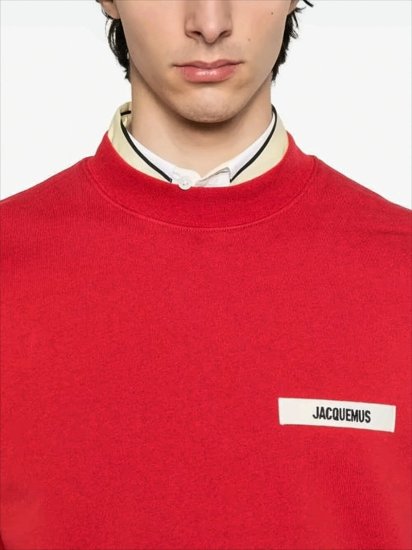 Jacquemus Red Long Sleeve Sweatshirt