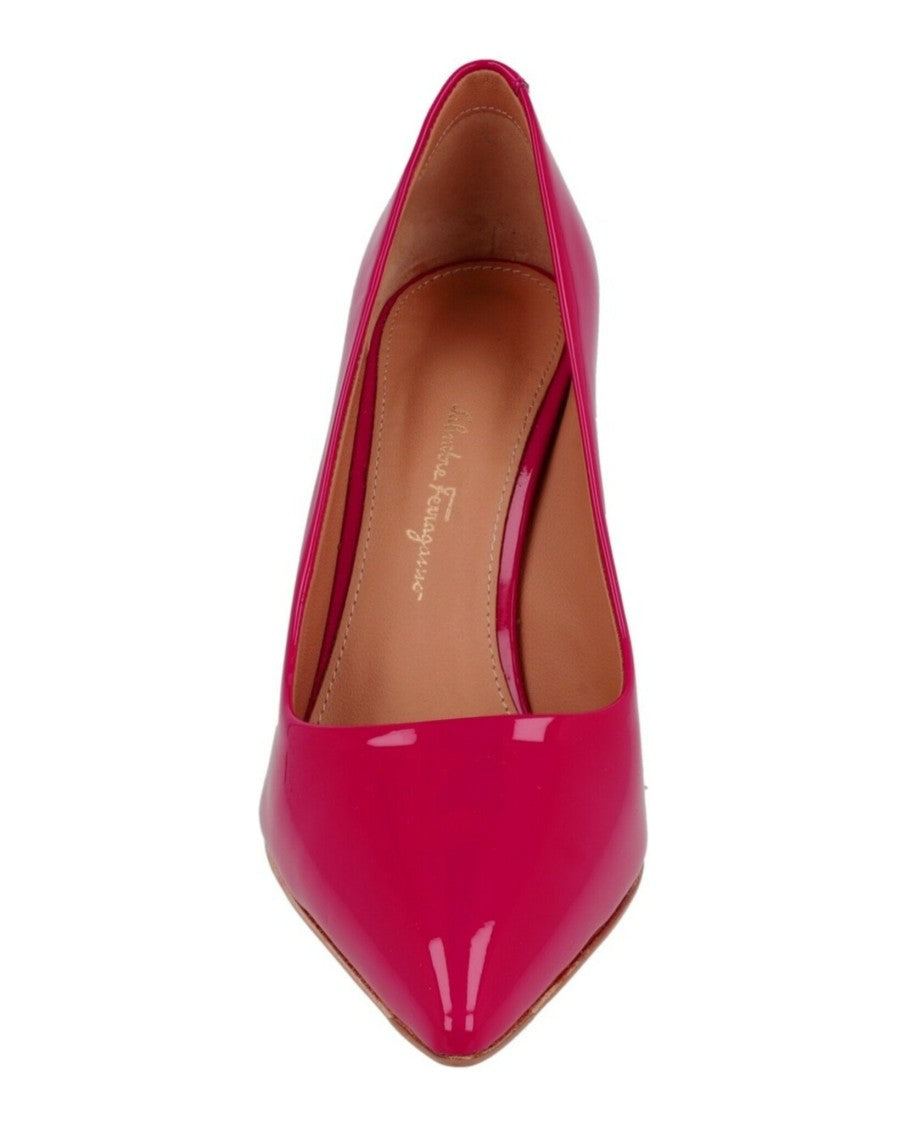 Ferragamo Ilary X5 Patent Leather Pumps