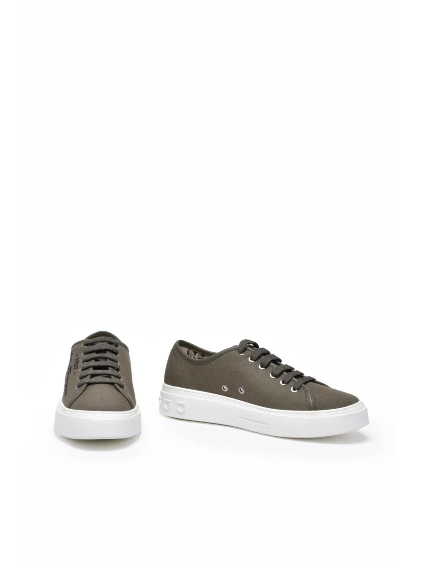Salvatore Ferragamo Mediterraneo Eco Green Sneakers