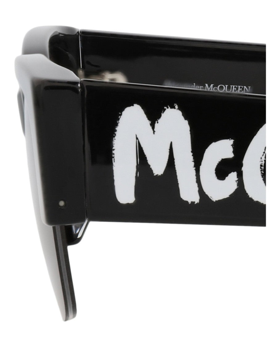 Alexander Mcqueen Square-Frame Recycled Acetate Sunglasses