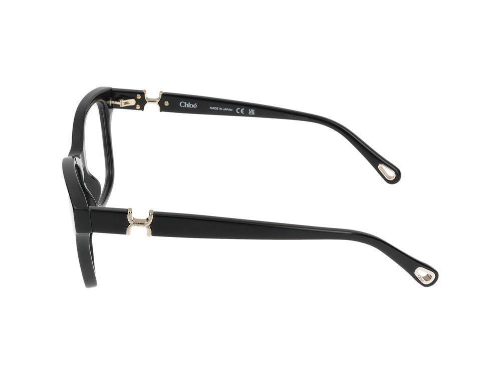 Chloé Eyeglasses Ch0334o 006 Black Black Transpare 52/17/140