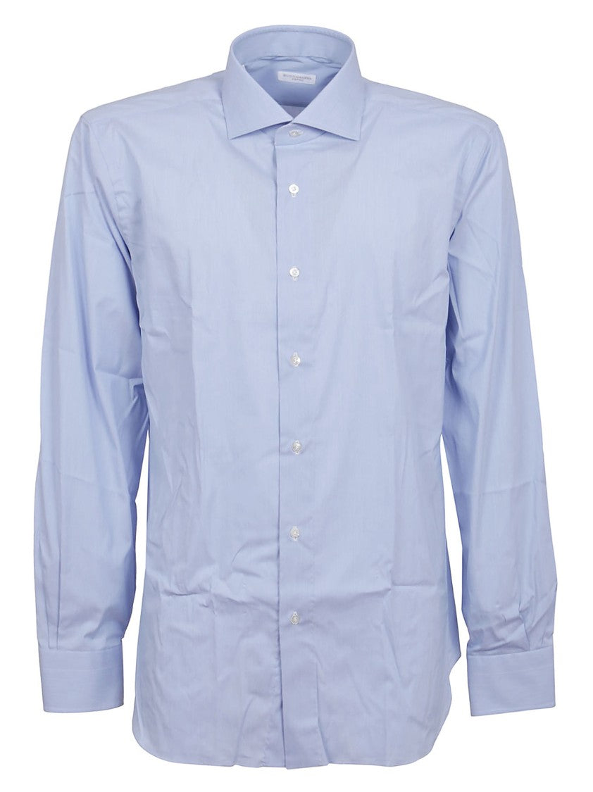 Buonamassa Long-Sleeve Button-Down Shirt With Pointed Collar