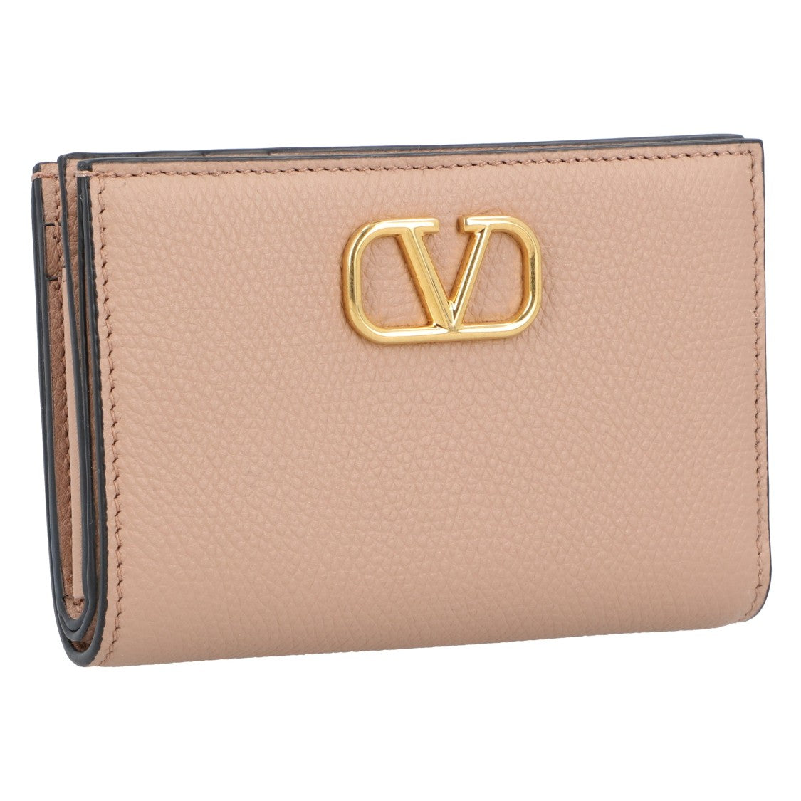 Valentino `Vlogo Signature` Flap French Wallet