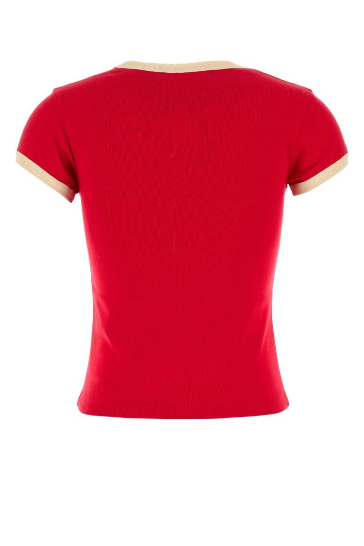 Valentino Garavani Red Cotton T-Shirt