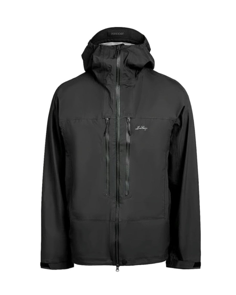 Lundhags Minimalistic Black High-Collar Lundhags Jacket