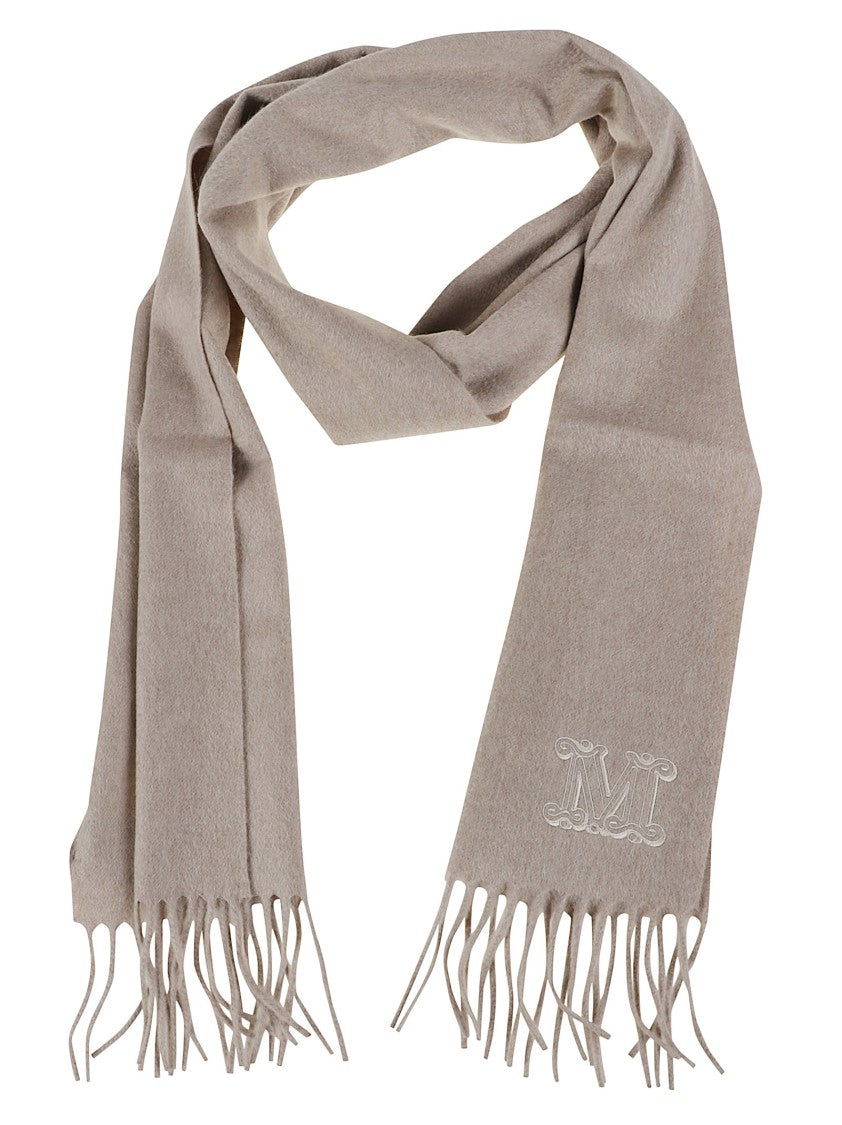Max Mara Wsdalia Fringed Cashmere Scarf