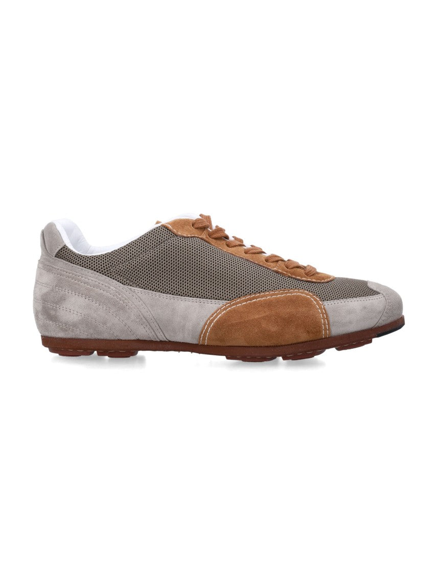 Pantofola D'oro Undici Low Suede Mesh Sneakers