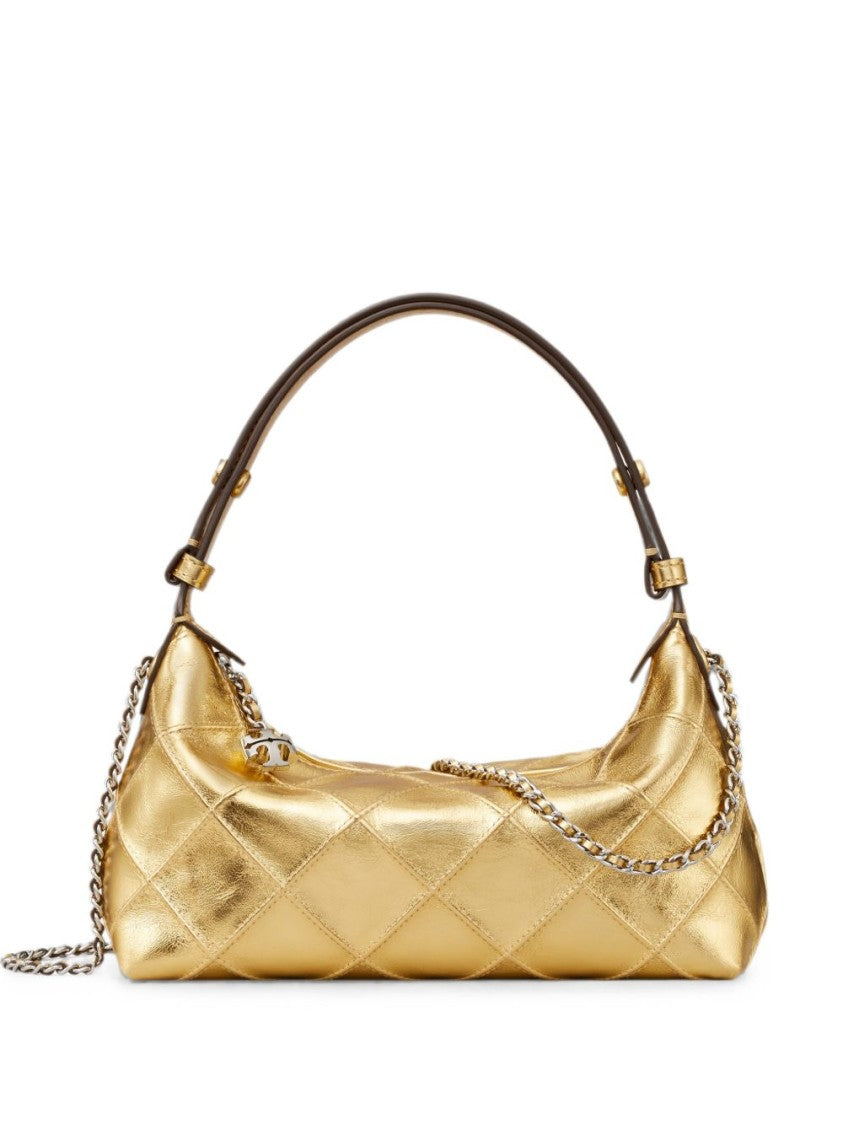 Tory Burch Quilted Lamb Leather Chain Bag