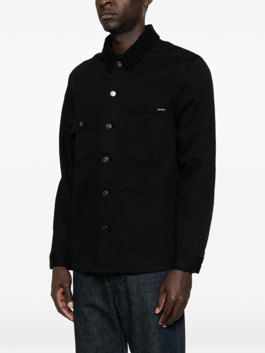 Tom Ford Midnight Blue Chest Pocket Jacket
