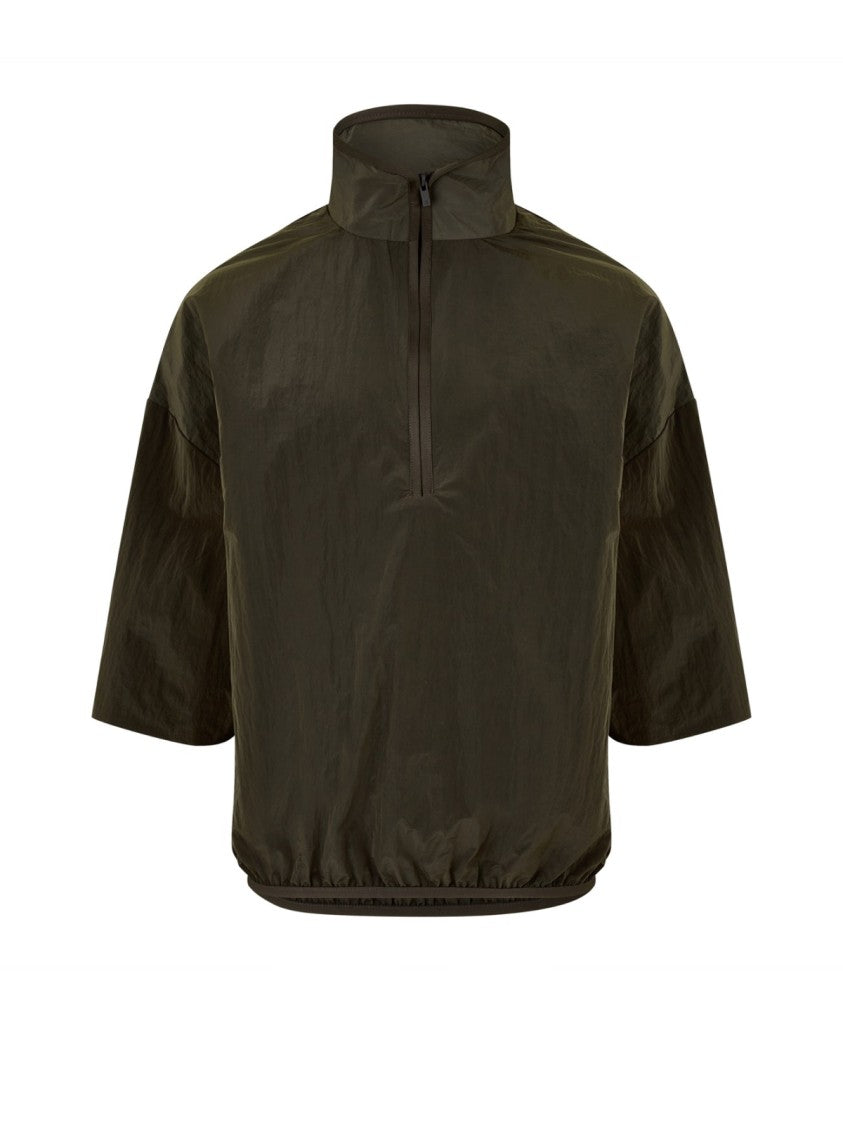 Fear Of God Essentials Half Zip Mockneck Shirt