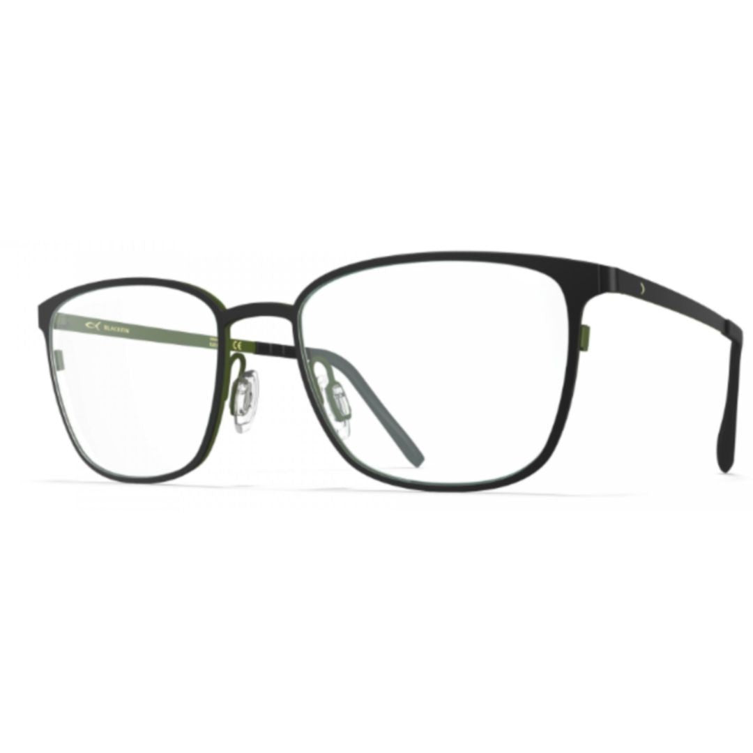 Blackfin Bf1050 Skagen Rectangular Black Eyeglasses With Minimalist Design