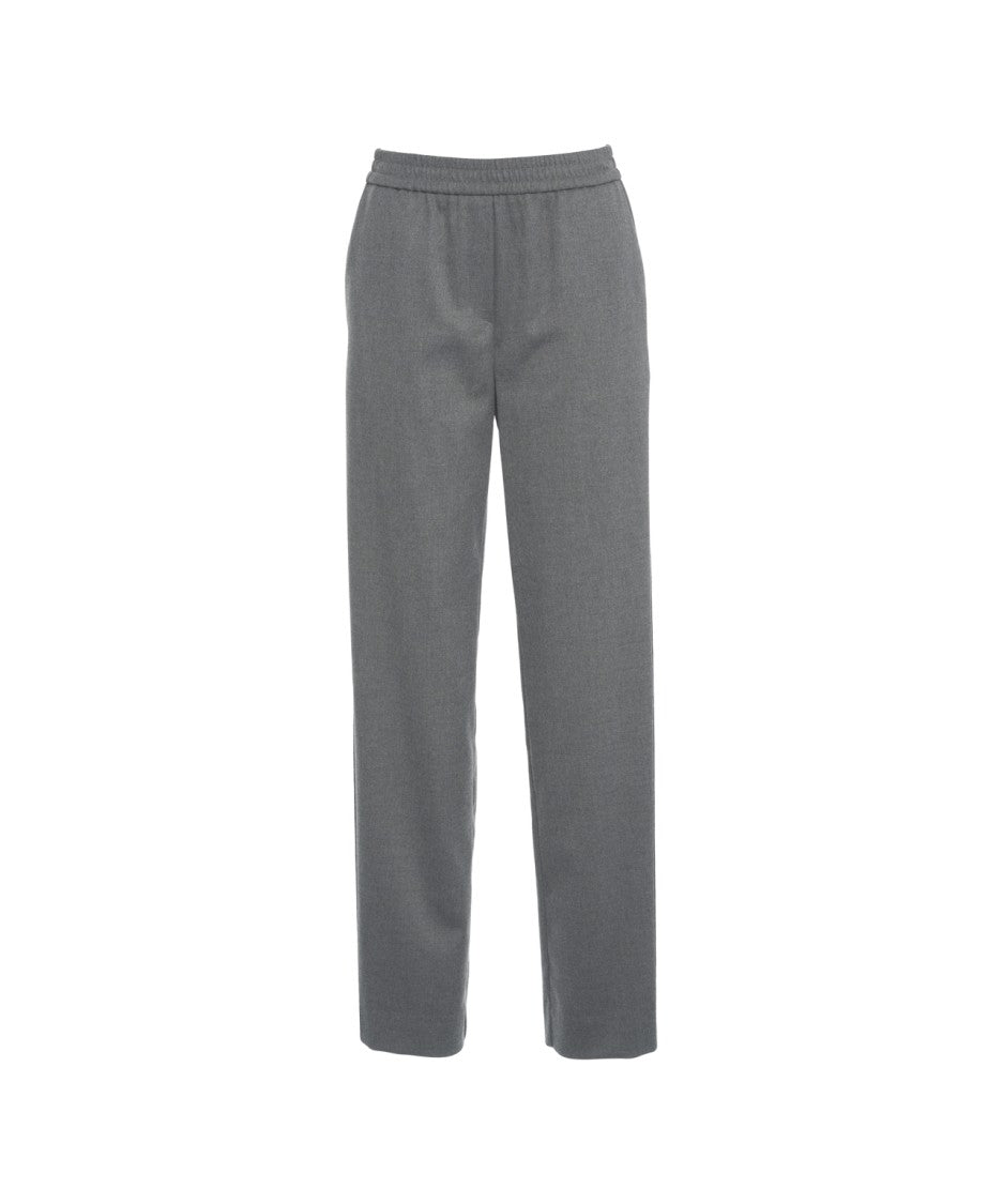 Kaos Straight-Leg Trousers With Elastic Waistband And Minimalist Design