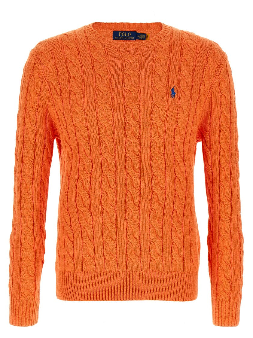 Polo Ralph Lauren Cotton Braided Sweater