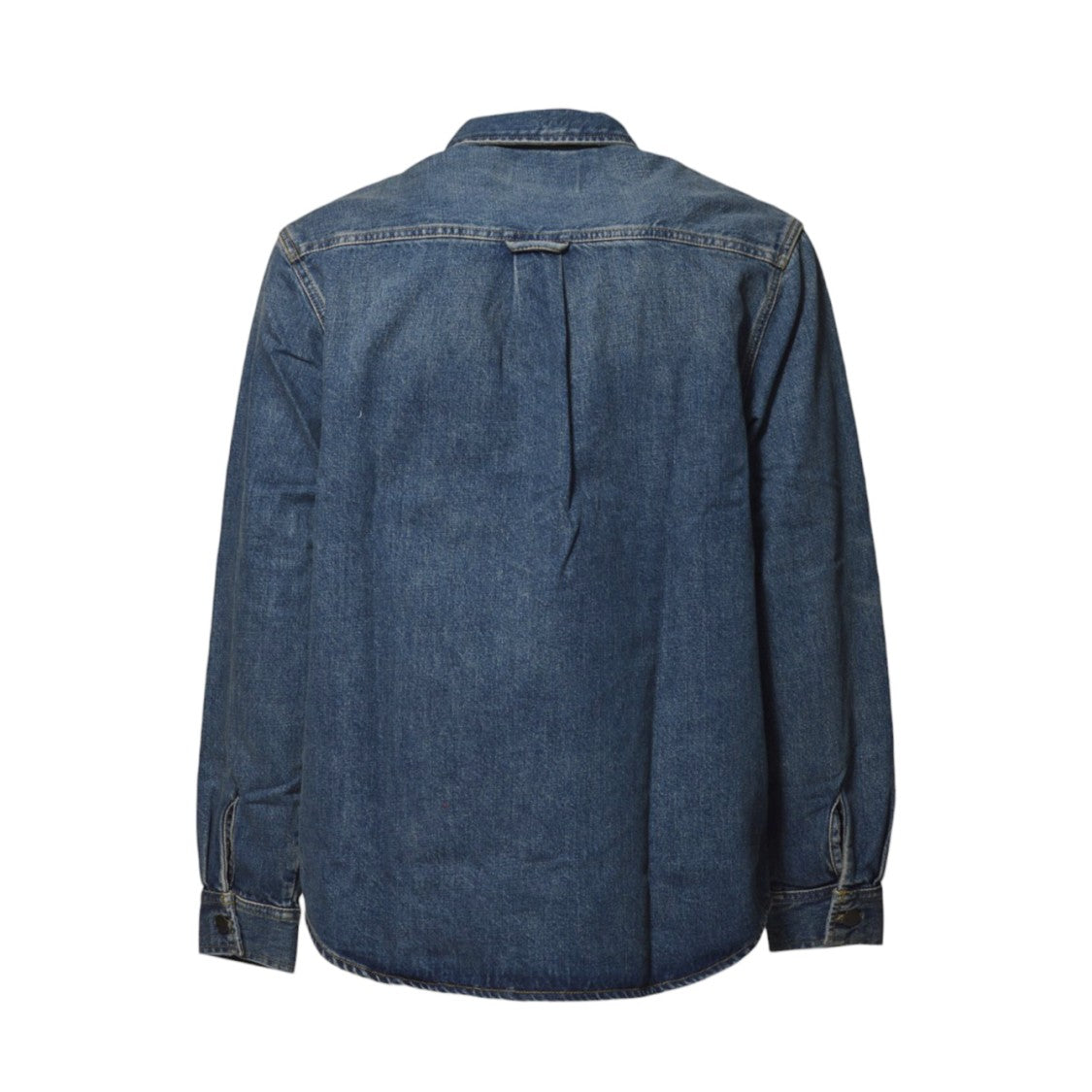 Carhartt Wip Heavy Denim Shirt Jacket With Pointed Collar