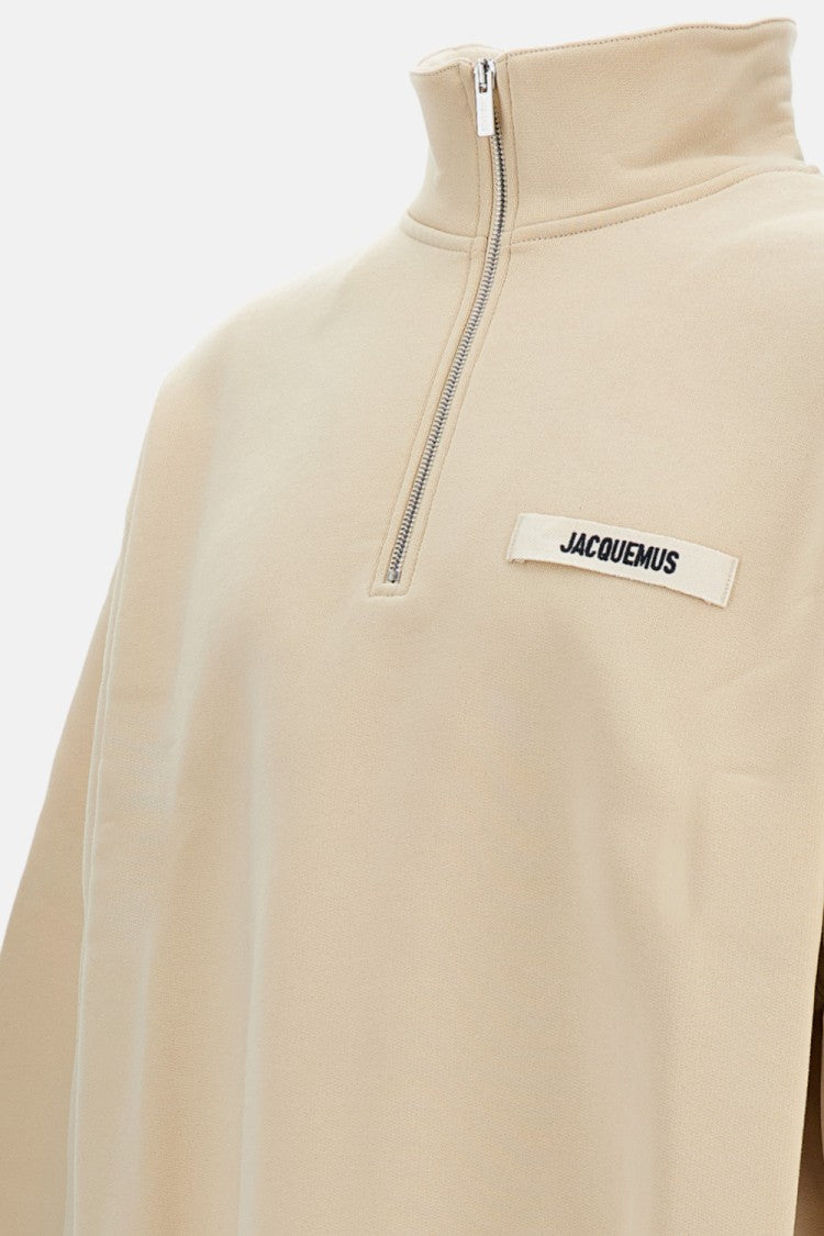 Jacquemus Gros Grain Sweatshirt With Zip