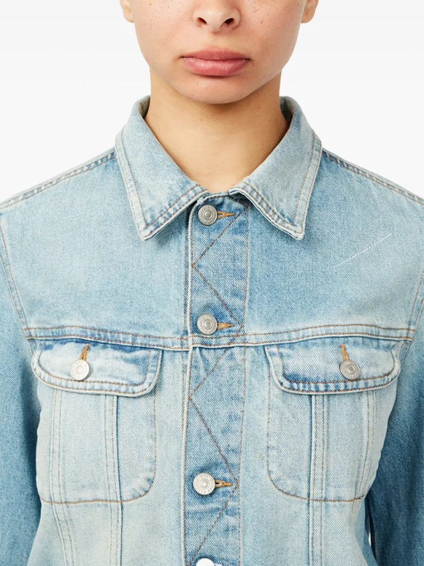 Mm6 By Maison Margiela Cut-Out Jacket