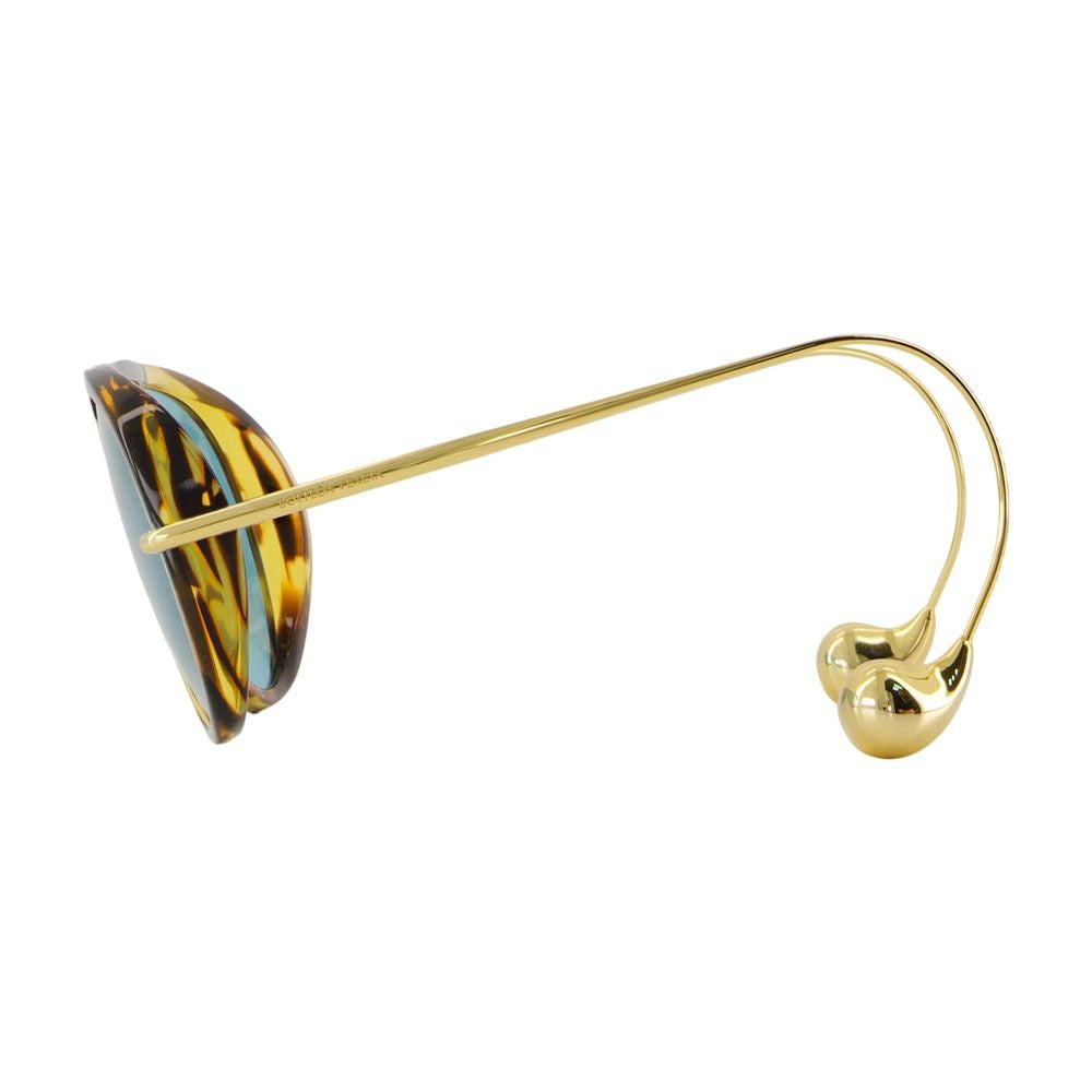 Bottega Veneta Brown Acetate Sunglasses